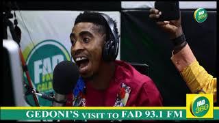 Former Big Brother Naija House Mate, Gedoni Visit Fad 93.1 fm