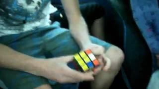 Kyle Solves a Rubics Cube