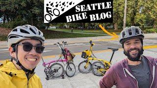 Brompton Ride and Chat with Seattle Bike Blog | Transportion Levy, Bike Infrastructure and Much More