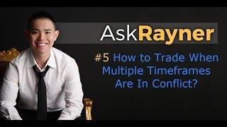 How to trade when multiple timeframes are in conflict