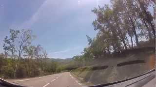 SLOW TV: Buoux to Saignon, Luberon, Provence,