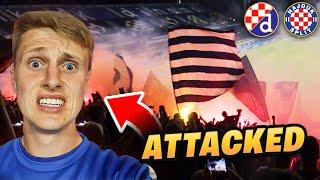 ATTACKED By Ultras In Croatia! Dinamo Zagreb vs Hajduk Split - AwayDays