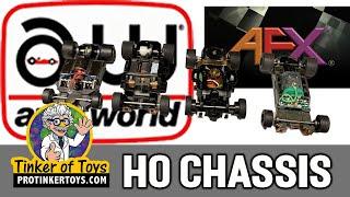 HO Chassis! Whats the difference between Tyco and Auto World and AFX? | Slot Car Start Series