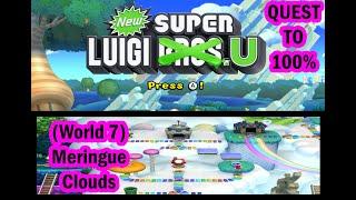 Quest to 100% - New Super Luigi U - World 7  'Meringue Clouds'   (Part 7 / 9)