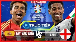 Trực tiếp Euro 2024 - Chung kết | Tây Ban Nha và Anh | Livestream từ Fanzone