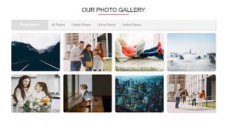 photo gallery html and css | make a photo gallery using html & css only | am webtech
