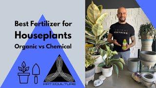 Best Fertilizer for your Houseplants..Organic vs Chemical