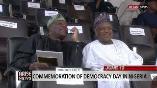 JUNE 12: COMMEMORATION OF DEMOCRACY DAY IN NIGERIA