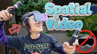 Watch Spatial Video in Mixed Reality on iPhone or Meta Quest 3 - No Apple Vision Pro Needed!