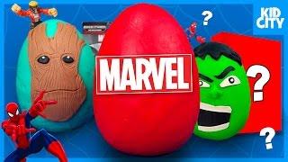 Marvel Superheroes Surprise Egg! | KIDCITY