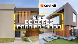 CORES CLÁSSICAS PARA FACHADAS DE CASAS | DICA DE CORES PARA FACHADA DE CASAS MODERNAS | COR NEUTRA