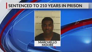 210-year sentence for armed robberies