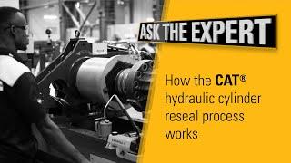 Mantrac Ghana CRC: How the hydraulic cylinder reseal process works