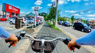 【4k】Japan Cycling Tour  Bike Ride Through Modern Japanese Suburb (Nagakute ~ Nisshin)