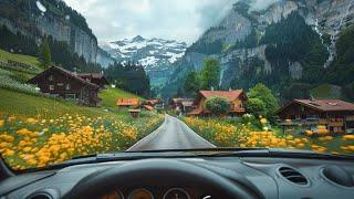 Driving in Switzerland, Journey to the Picturesque Grindelwald | 1 Hour of Driving ASMR ️