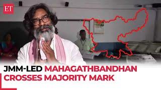 Jharkhand Assembly Election: JMM-led Mahagathbandhan crosses majority mark