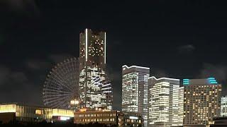 Night view of Yokohama from Hammerheadハンマーヘッドからの横浜の夜景