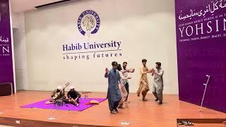 Dochapi Choke Balochani & Nazena Balochana with Benjo by Ustad Noor Baksh performed @HabibUniversity