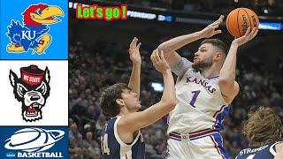 NC State vs Kansas [ GAME Highlights ] Dec 14,2024 | College basketball 2024 | Basketball Highlights