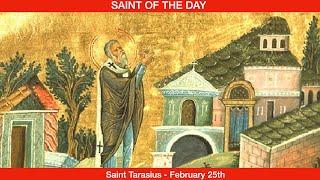 Saint Tarasius, Patriarch of Constantinople - February 25th