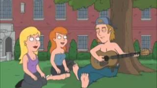 family guy - water song (what douchebags did to the guitar)