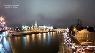 Moscow 2014 Timelapse in Motion (Hyperlapse by Kirill Neiezhmakov)