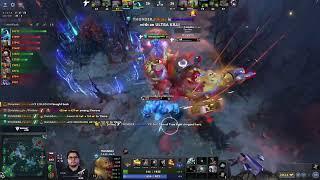 Pakazs Morphling 1 v 5 against Outsiders #dota2