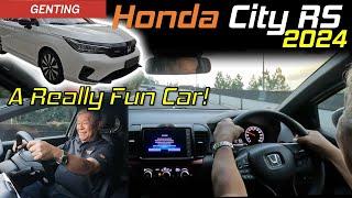 Honda City RS 2024 Road Drive, Genting Hillclimb, Dry and Wet - A Really Fun Car! | YS Khong Driving