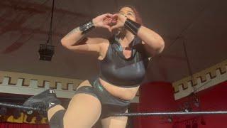 Mighty Mayra vs Brittany Wonder Indy Wrestling! Sacramento Ca 08/10/24