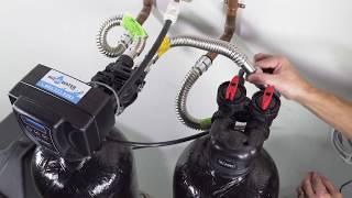 Installing an Upflow Carbon Filtration System to a Fleck 5600sxt Water Softener by 602abcWATER