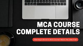 What is MCA | MCA Course Full Details | Career Options | Salary | Eligibility | Recruiting Companies