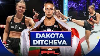 Hunting For KOs!  | Dakota "Dangerous" Ditcheva Finishes in PFL 