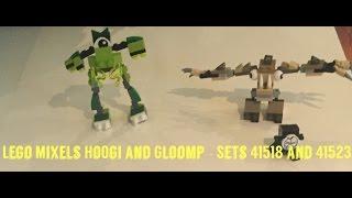 Lego Mixels Set 41518 and 41523, Hoogi and Gloomp