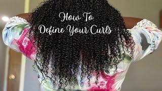 Define Your Curls - Natural Hair Tutorial (All Hair Types!)