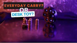 Revolver Fidget Spinner | Everyday Carry or Desk Toy? #edc #desktoy #focustools #fidgetspinner