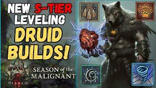 HUGE Buffs?! Season 1 Druid Leveling (1-70+) BEST New Builds, Aspects & Malignant Hearts (Diablo 4)