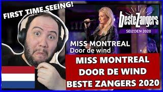 Miss Montreal - Door de wind | Beste Zangers 2020 | Teacher Paul Reacts 