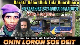 Kareta Nb Ulk Tula Guerilheiro No Sasan Ba Estado Maior FALINTIL Taur & Daitula Ohin Loron Soe deit