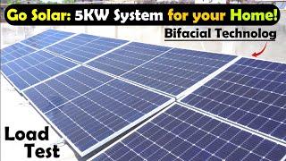 5KW Solar System installation Guide, Longi Solar Panels, Home Solar Power