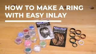 Easy Inlay - How to make a ring