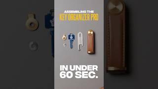 Building the orbitkey key organizer pro in under 60 seconds #challenge #tech #edc #organize #carry