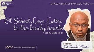 Live Sabbath Worship 31-05-2025