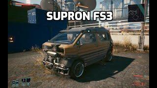 Cyberpunk 2077 Quick Car Review - Supron FS3