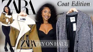 ZARA TRY ON HAUL | COAT EDITION ️ I NEW IN | I AM DESII