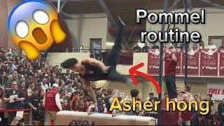 Asher hong pommel routine