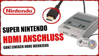 Super Nintendo über HDMI anschließen - Bessere Auflösung für SNES Spiele auf modernen TV Geräten