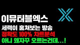 이뮤터블엑스 [긴급] 당일 급등주 "세력이 훔쳐보는 방송" 정확도 100% 차트분석, 하... 개미들 돈좀 벌겠다자나..!!!! #코인시황