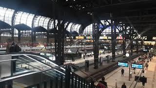 Hauptbahnhof Hamburg während des verschärften Lockdowns 14.01.2021