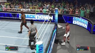 Roman Reigns attacks Bronson Reed and Jacob Fatu with Superman Punch WWE The Bloodline vs The OTC