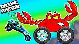 A new series of Cartoons about cars CRAZY JUL video for kids battle cars racing Drive AHEAD